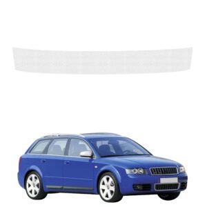 Bespalvė techninė apsauginė danga bagažinės slenksčiui Audi A4 B6 Avant (2000-2006) GRIZZ HeavyDuty Clear