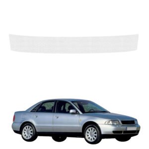 Bespalvė techninė apsauginė danga bagažinės slenksčiui Audi A4 B5 Sedan (1994-2001) GRIZZ HeavyDuty Clear