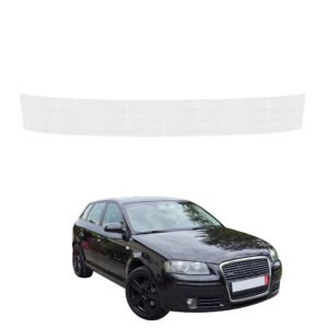 Bespalvė techninė apsauginė danga bagažinės slenksčiui Audi A3 8P hečbekas 5D (2003-2008) GRIZZ HeavyDuty Clear