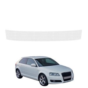 Bespalvė techninė apsauginė danga bagažinės slenksčiui Audi A3 8P hečbekas 3D (2003-2008) GRIZZ HeavyDuty Clear