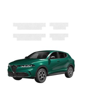 Komplektas 4w1 Bespalvė techninė apsauginė danga slenksčiams Alfa Romeo Tonale (2022-2026) GRIZZ HeavyDuty Clear