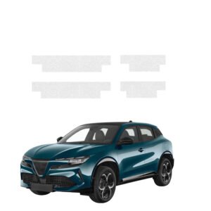 Komplektas 4w1 Bespalvė techninė apsauginė danga slenksčiams Alfa Romeo Junior (2024-2026) GRIZZ HeavyDuty Clear