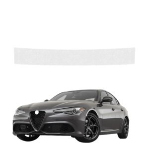 Bespalvė techninė apsauginė danga bagažinės slenksčiui Alfa Romeo Giulia (2023-2026) GRIZZ HeavyDuty Clear