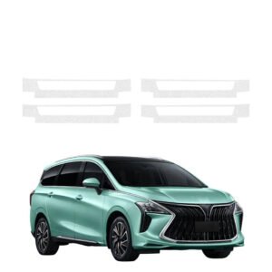 Komplektas 4w1 Bespalvė techninė apsauginė danga slenksčiams Forthing U-tour (2024-2026) GRIZZ HeavyDuty Clear