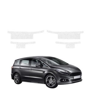 Komplektas 4w1 Bespalvė techninė apsauginė danga slenksčiams Ford S-Max MK2 (2015-2019) GRIZZ HeavyDuty Clear