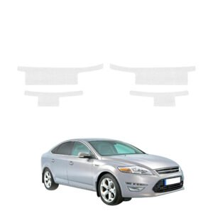 Komplektas 4w1 Bespalvė techninė apsauginė danga slenksčiams Ford Mondeo Mk4 Sedan (2007-2014) GRIZZ HeavyDuty Clear
