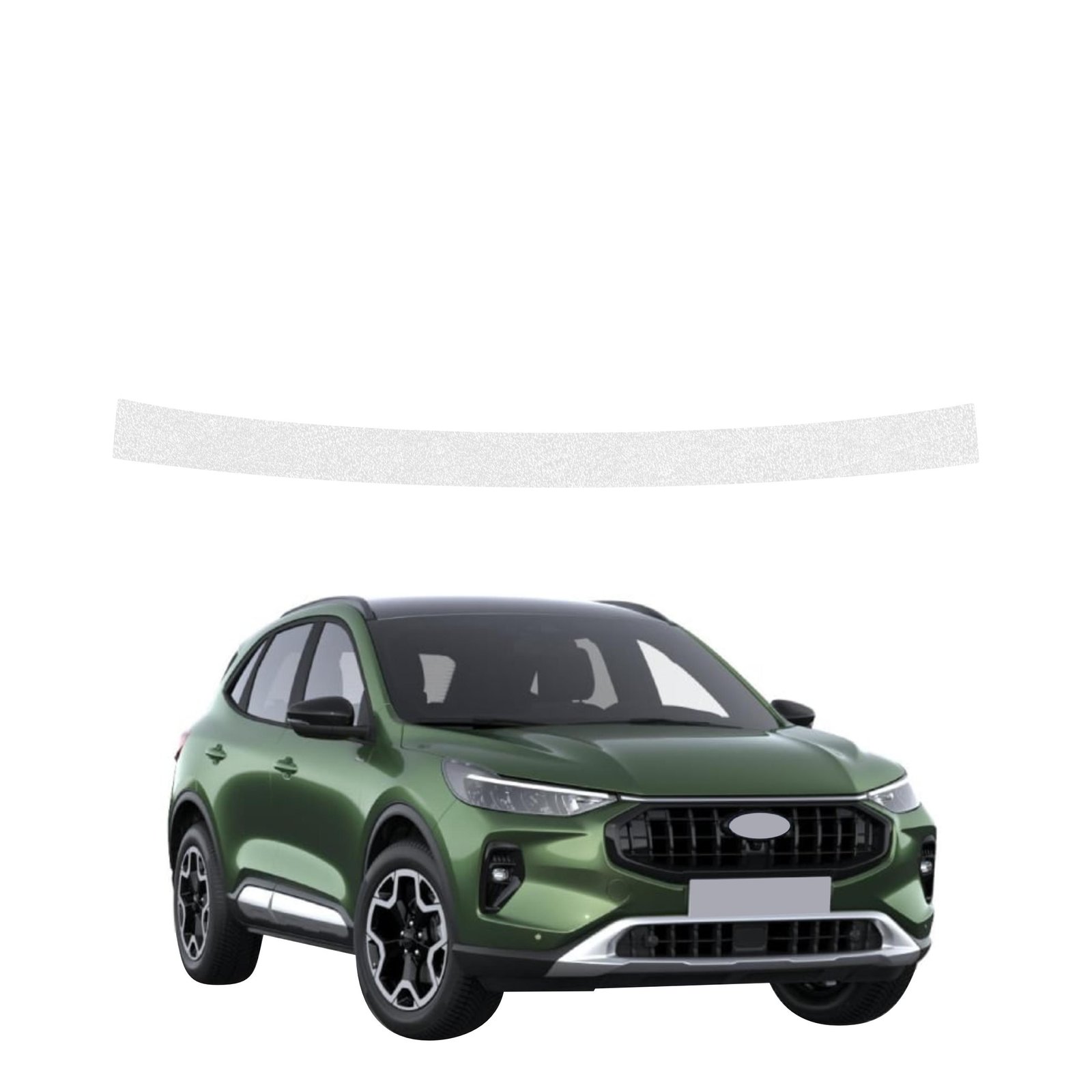 Bespalvė techninė apsauginė danga bagažinės slenksčiui Ford Kuga Titanium Facelift (2024-2026) GRIZZ HeavyDuty Clear