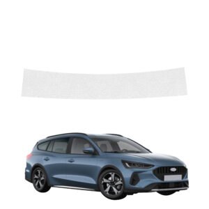 Bespalvė techninė apsauginė danga bagažinės slenksčiui Ford Focus Active X universalas Facelift (2021-2025) GRIZZ HeavyDuty Clear