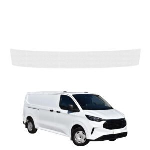 Bespalvė techninė apsauginė danga bagažinės slenksčiui Ford Custom (2023-2026) GRIZZ HeavyDuty Clear