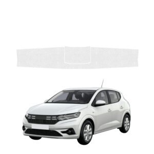 Bespalvė techninė apsauginė danga bagažinės slenksčiui Dacia Sandero (2020-2026) GRIZZ HeavyDuty Clear
