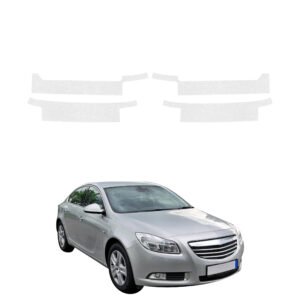 Komplektas 4w1 Bespalvė techninė apsauginė danga slenksčiams Opel Insignia A universalas 5D (2008-2013) GRIZZ HeavyDuty Clear