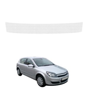 Bespalvė techninė apsauginė danga bagažinės slenksčiui Opel Astra H hečbekas 5D (2004-2014) GRIZZ HeavyDuty Clear