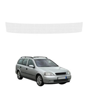 Bespalvė techninė apsauginė danga bagažinės slenksčiui Opel Astra G universalas (1998-2009) GRIZZ HeavyDuty Clear