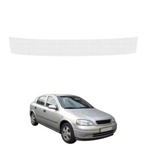 Bespalvė techninė apsauginė danga bagažinės slenksčiui Opel Astra G hečbekas 5D (1998-2009) GRIZZ HeavyDuty Clear
