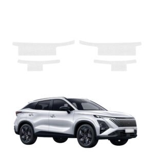 Komplektas 4w1 Bespalvė techninė apsauginė danga slenksčiams OMODA 5 Hybrid (2025-2026) GRIZZ HeavyDuty Clear