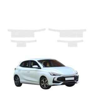 Komplektas 4w1 Bespalvė techninė apsauginė danga slenksčiams MG 3 (2024-2026) GRIZZ HeavyDuty Clear