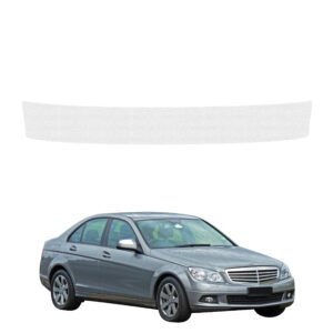 Bespalvė techninė apsauginė danga bagažinės slenksčiui Mercedes Benz C Klasa W204 Sedan (2007-2011) GRIZZ HeavyDuty Clear