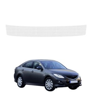 Bespalvė techninė apsauginė danga bagažinės slenksčiui Mazda 6 2 Sedan 4D (2010-2013) GRIZZ HeavyDuty Clear