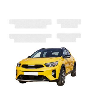 Komplektas 4w1 Bespalvė techninė apsauginė danga slenksčiams Kia Stonic (2020-2026) GRIZZ HeavyDuty Clear