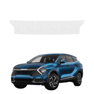 Bespalvė techninė apsauginė danga bagažinės slenksčiui Kia Sportage 5 (2021-2025) GRIZZ HeavyDuty Clear
