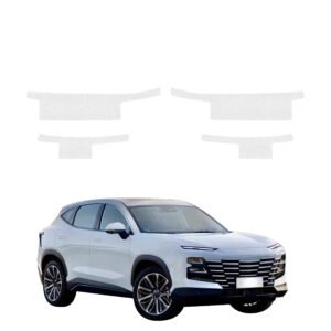 Komplektas 8w1 Bespalvė techninė apsauginė danga slenksčiams Jetour Dashing (2025-2026) GRIZZ HeavyDuty Clear