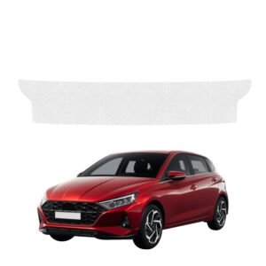 Bespalvė techninė apsauginė danga bagažinės slenksčiui Hyundai i20 (2023-2026) GRIZZ HeavyDuty Clear