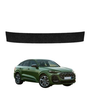 Juoda techninė apsauginė danga bagažinės slenksčiui Audi Q5 Sportback (2025-2026) GRIZZ HeavyDuty Black