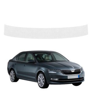 Bespalvė techninė apsauginė danga bagažinės slenksčiui Skoda Octavia 3 (2017-2020) GRIZZ HeavyDuty Clear