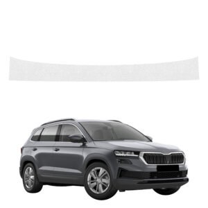 Bespalvė techninė apsauginė danga bagažinės slenksčiui Skoda Karoq Facelift (2022-2026) GRIZZ HeavyDuty Clear