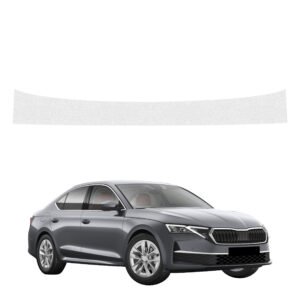 Bespalvė techninė apsauginė danga bagažinės slenksčiui Skoda Octavia 4 hečbekas Facelifting (2024-2026) GRIZZ HeavyDuty Clear