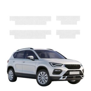 Komplektas 4w1 Bespalvė techninė apsauginė danga slenksčiams Seat Ateca (2020-2026) GRIZZ HeavyDuty Clear