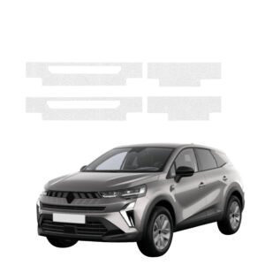 Komplektas 4w1 Bespalvė techninė apsauginė danga slenksčiams Renault Symbioz (2024-2026) GRIZZ HeavyDuty Clear