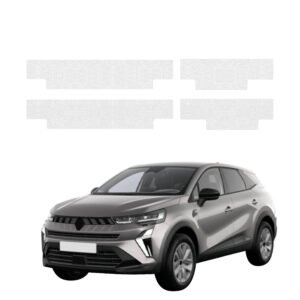Komplektas 4w1 Bespalvė techninė apsauginė danga visiems slenksčiams Renault Symbioz (2024-2026) GRIZZ HeavyDuty Clear