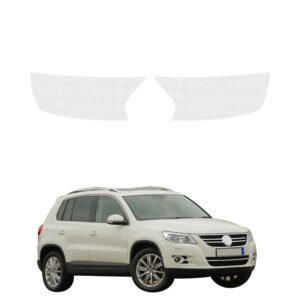Bespalvė techninė apsauginė danga bagažinės slenksčiui Volkswagen Tiguan 5D (2007-2011) GRIZZ HeavyDuty Clear