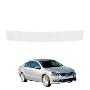 Bespalvė techninė apsauginė danga bagažinės slenksčiui Volkswagen Passat B7 Sedan (2010-2014) GRIZZ HeavyDuty Clear
