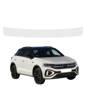 Bespalvė techninė apsauginė danga bagažinės slenksčiui Volkswagen T-Roc (2021-2025) GRIZZ HeavyDuty Clear