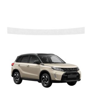 Bespalvė techninė apsauginė danga bagažinės slenksčiui Suzuki Vitara Facelift (2024-2026) GRIZZ HeavyDuty Clear