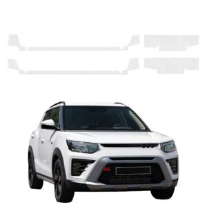 Komplektas 4w1 Bespalvė techninė apsauginė danga slenksčiams SsangYong Tivoli (2023-2026) GRIZZ HeavyDuty Clear