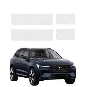 Komplektas 4w1 Bespalvė techninė apsauginė danga slenksčiams Volvo XC60 2 (2022-2026) GRIZZ HeavyDuty Clear