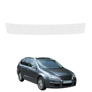 Bespalvė techninė apsauginė danga bagažinės slenksčiui Volkswagen Golf 5 Variant (2003-2009) GRIZZ HeavyDuty Clear