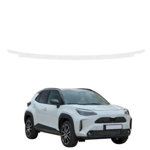 Bespalvė techninė apsauginė danga bagažinės slenksčiui Toyota Yaris Cross (2021-2026) GRIZZ HeavyDuty Clear