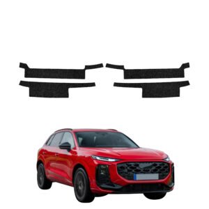 Komplektas 4w1 Juoda techninė apsauginė danga slenksčiams Audi Q3 (2025-2026) GRIZZ HeavyDuty Black