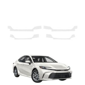 Komplektas 4w1 Bespalvė techninė apsauginė danga slenksčiams Toyota Camry (2025-2026) GRIZZ HeavyDuty Clear