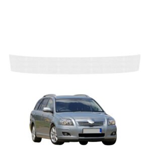 Bespalvė techninė apsauginė danga bagažinės slenksčiui Toyota Avensis universalas (2003-2009) GRIZZ HeavyDuty Clear