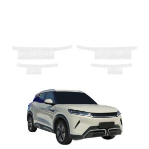 Komplektas 4w1 Balta techninė apsauginė danga slenksčiams BYD ATTO 2 (2025-2026) GRIZZ HeavyDuty White