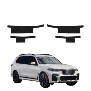 Komplektas 4w1 Balta techninė apsauginė danga slenksčiams BMW X7 G07 (2018-2022) GRIZZ HeavyDuty White