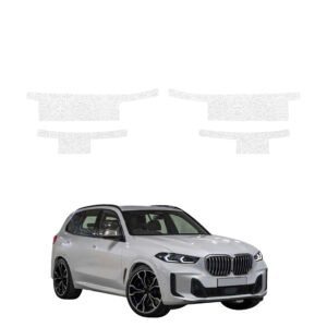 Komplektas 4w1 Balta techninė apsauginė danga slenksčiams BMW X5 G05 (2023-2026) GRIZZ HeavyDuty White