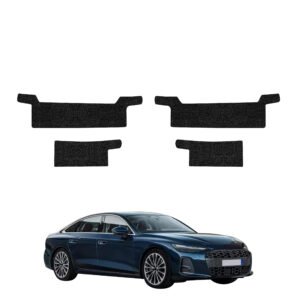 Komplektas 4w1 Juoda techninė apsauginė danga slenksčiams Audi A6 C9 Limousine (2025-2026) GRIZZ HeavyDuty Black