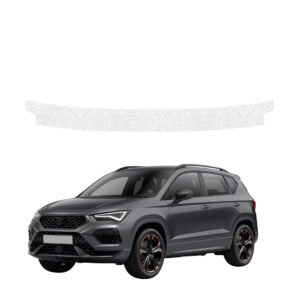 Balta techninė apsauginė danga bagažinės slenksčiui Cupra Ateca (2020-2026) GRIZZ HeavyDuty White