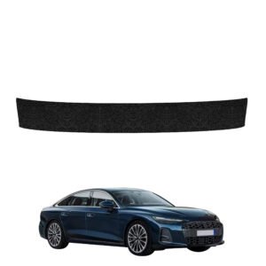 Juoda techninė apsauginė danga bagažinės slenksčiui Audi A6 C9 Limousine (2025-2026) GRIZZ HeavyDuty Black